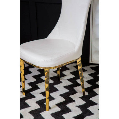 Forli White Dining Chair - PN Home