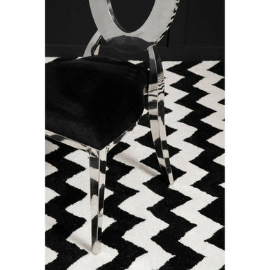 Sarita Stackable Silver Frame Dining Chair - PN Home