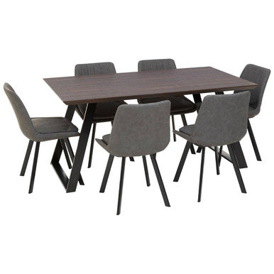 Westford Dining Table With 6 Chairs Set - PN Home
