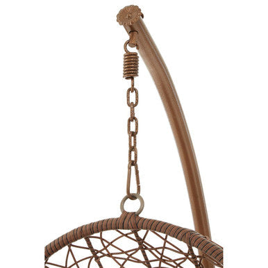 Goa Brown Rattan Hanging Chair - PN Home