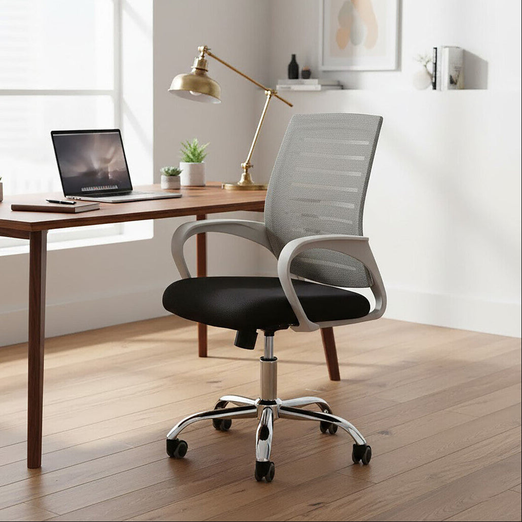 Fredrick Grey Home Office Chair - PN Home
