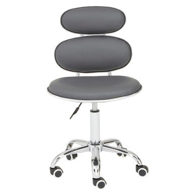 Fran Grey Pu Home Office Chair - PN Home