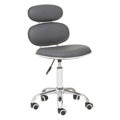 Fran Grey Pu Home Office Chair - PN Home