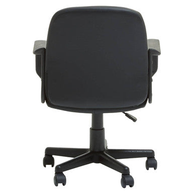 Flint Black Pu Home Office Chair - PN Home