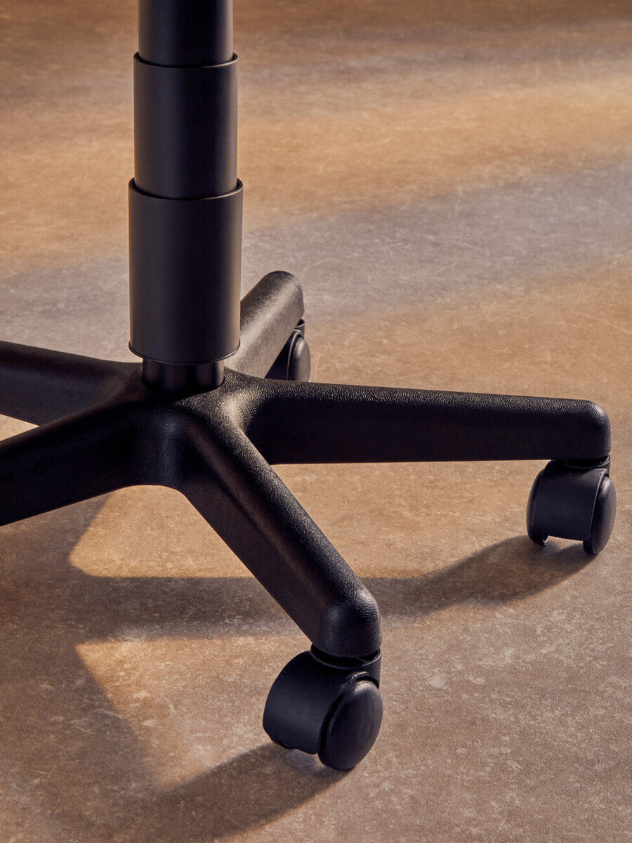 Flint Black Pu Home Office Chair - PN Home