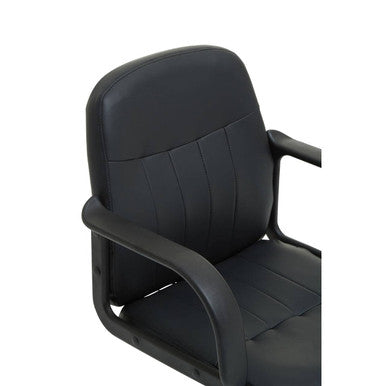 Flint Black Pu Home Office Chair - PN Home