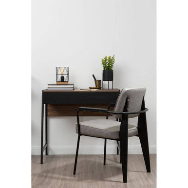 Bradbury Dark Oak Veneer Desk