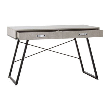 Bradbury Concrete Veneer Desk - PN Home