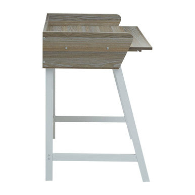 Bradbury One Drawer Light Oak Desk - PN Home