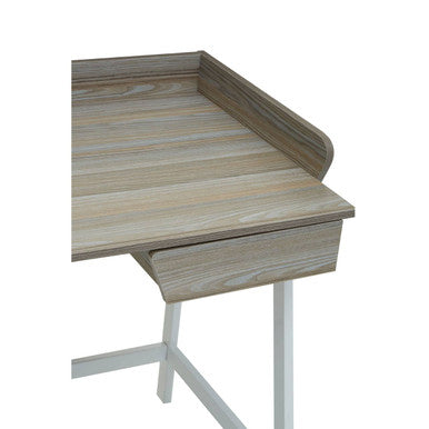 Bradbury One Drawer Light Oak Desk - PN Home