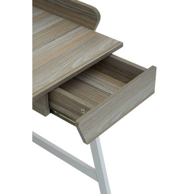 Bradbury One Drawer Light Oak Desk - PN Home
