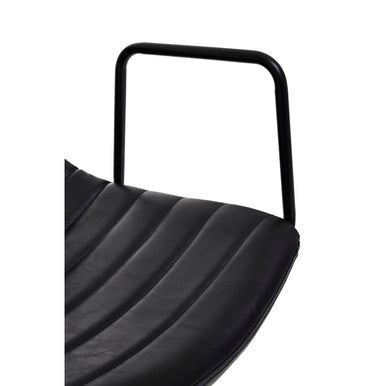 Forbes Black Home Office Chair - PN Home