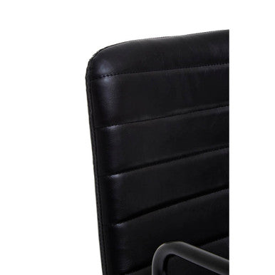 Forbes Black Home Office Chair - PN Home