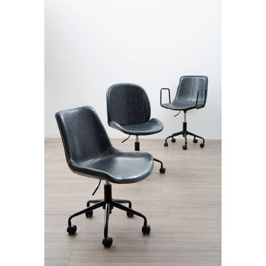 Bloomberg Grey Home Office Chair - PN Home