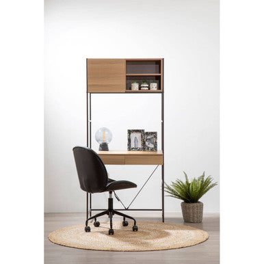 Clinton Black Home Office Chair - PN Home