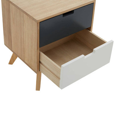 Watson 2 Drawer Bedside Table - PN Home