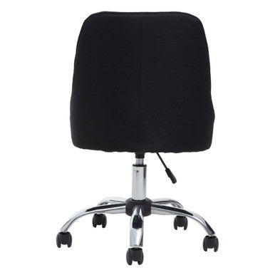 Alexi Black Fabric Home Office Chair - PN Home