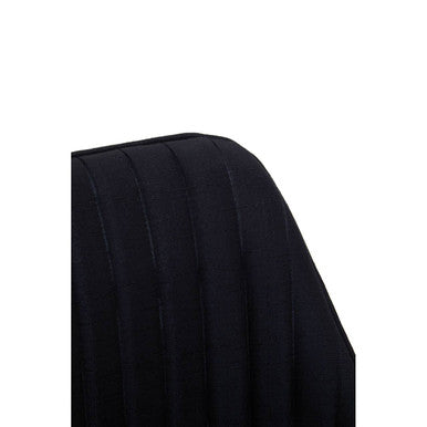 Alexi Black Fabric Home Office Chair - PN Home