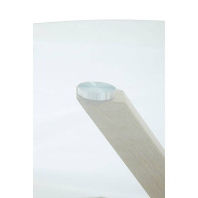 Salford Dining Table With Ash Wood Effect Metal Legs