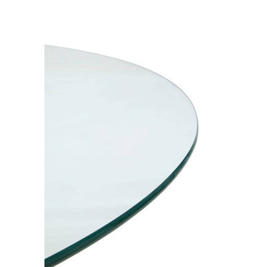 Salford Round Dining Table With Grey Metal Legs - PN Home