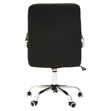 Brent Black Tufted Home Office Chair - PN Home
