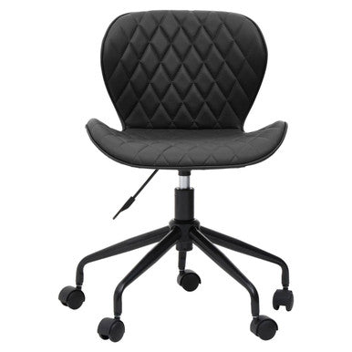 Brent Black Armless Home Office Chair - PN Home