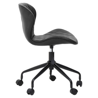 Brent Black Armless Home Office Chair - PN Home