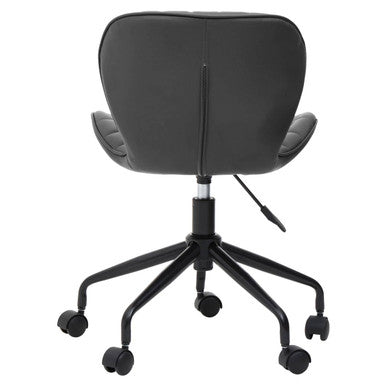 Brent Black Armless Home Office Chair - PN Home