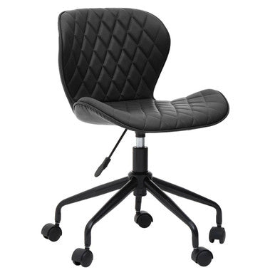 Brent Black Armless Home Office Chair - PN Home