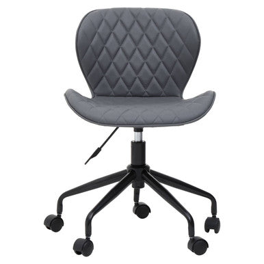 Brent Grey And Black Home Office Chair - PN Home