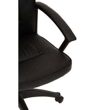 Brent Black Home Office Chair - PN Home