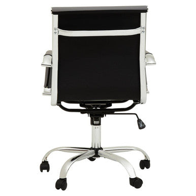 Brent Grey Low Back Home Office Chair - PN Home