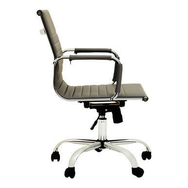 Brent Black Low Back Home Office Chair - PN Home
