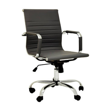 Brent Black Low Back Home Office Chair - PN Home