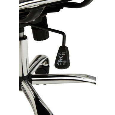 Brent Black Low Back Home Office Chair - PN Home