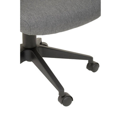 Brent Grey Mesh And Fabric Home Office Chair - PN Home