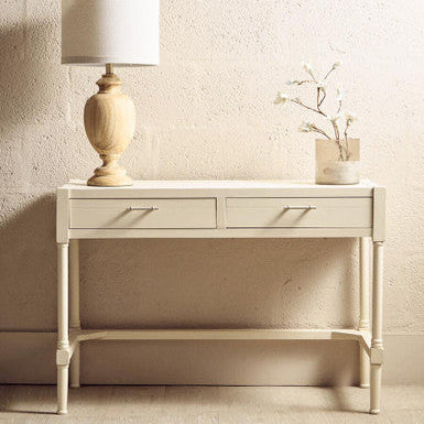 Heritage Ivory Desk with 2 Drawers - PN Home