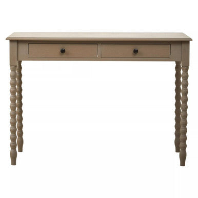 Heritage Two Drawer Desk with Natural Wash - PN Home