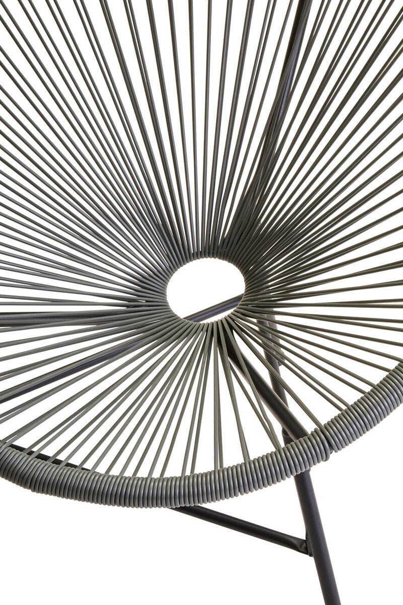 Miami Grey 3 Piece Rattan Patio Set - PN Home