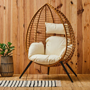 Goa Natural Rattan Effect Chair - PN Home