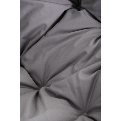 Goa Black Rattan Effect Double Hanging Chair - PN Home