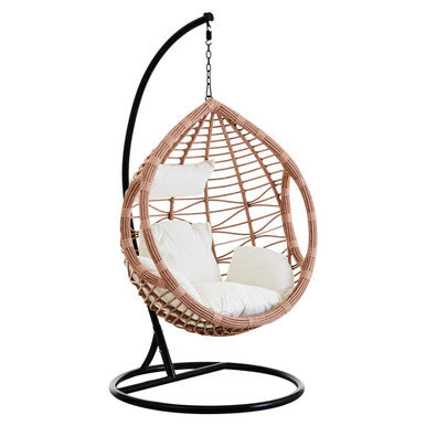 Goa Natural Rattan Effect Hanging Chair - PN Home