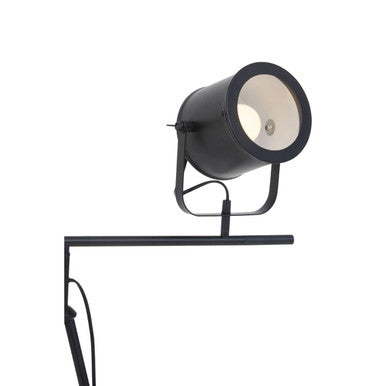 Stockholm Two Spotlight Matte Black Tripod Floor Lamp - PN Home