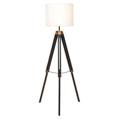 Malvern Tripod Floor Lamp With Black Base - PN Home