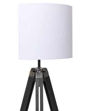 Malvern Tripod Floor Lamp With Black Base - PN Home