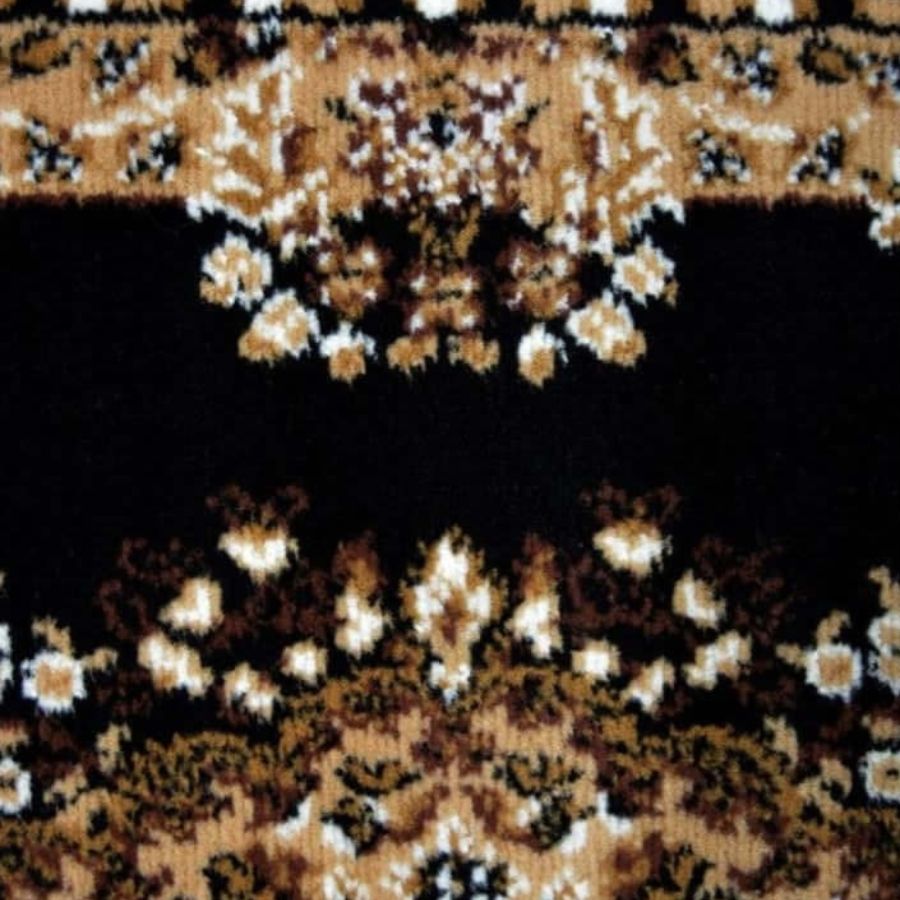 Maestro Traditional Black Rug | 4470 B11 - PN Home