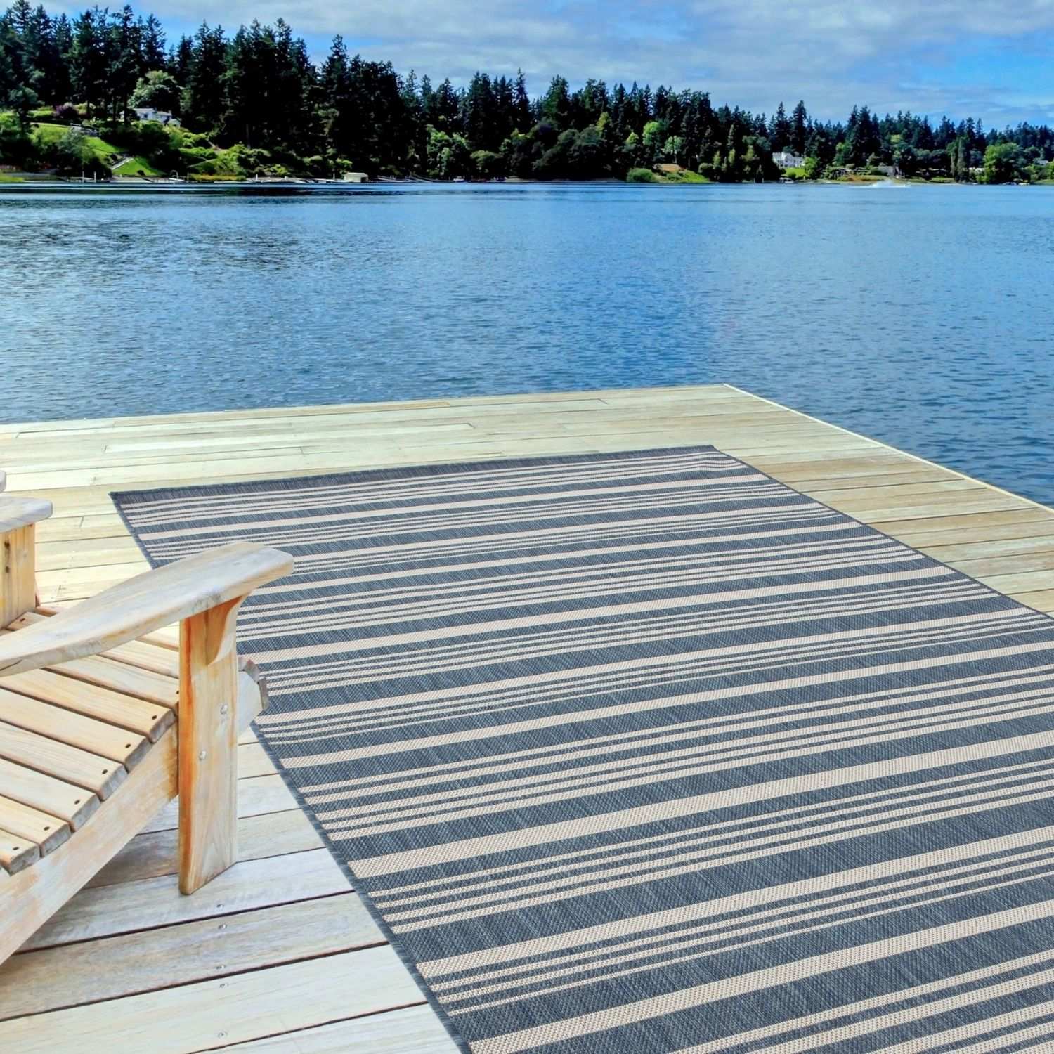 Ecology Outdoor Rug Blue | 300blu - PN Home