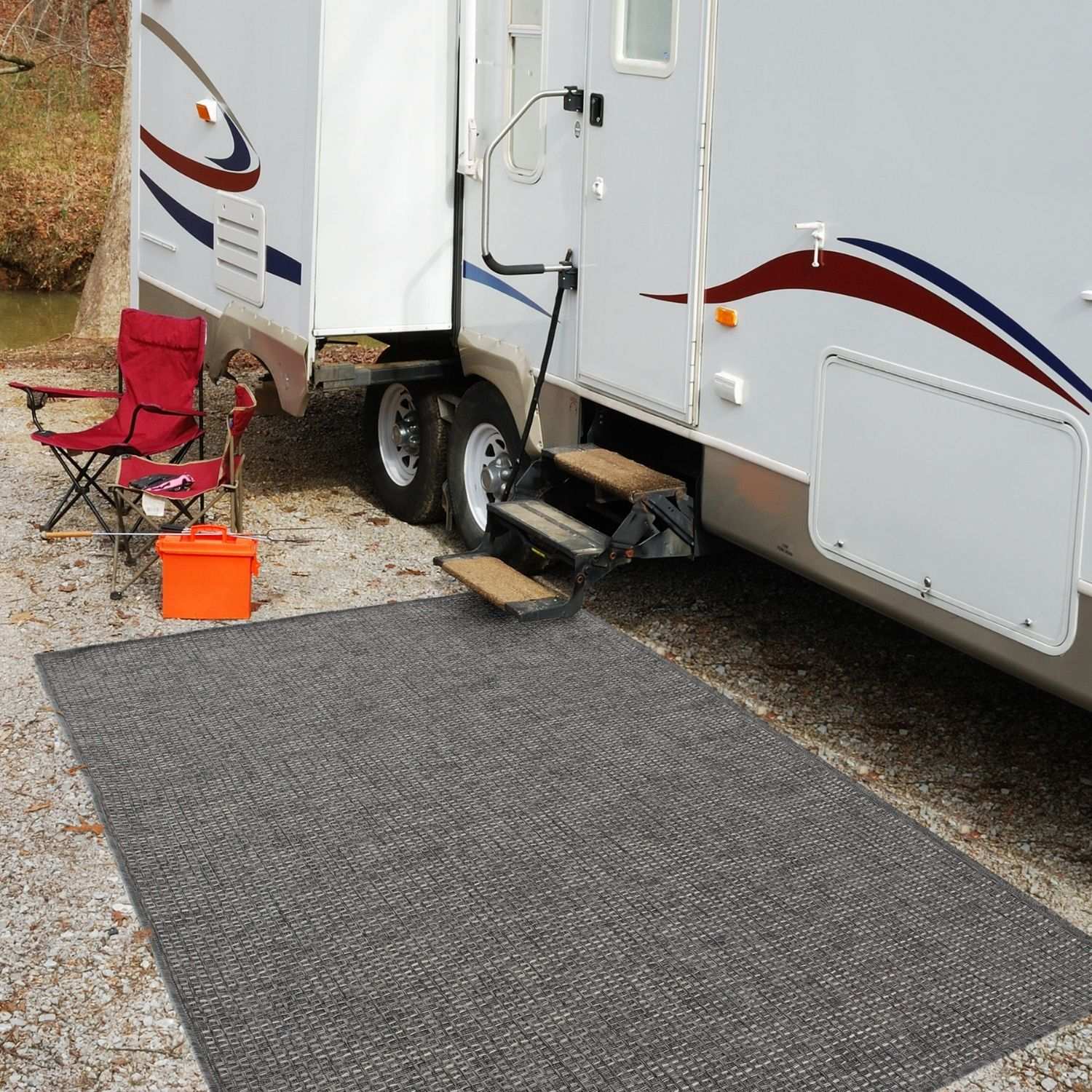 Magic Outdoor Rug Dark Grey | 3610DG - PN Home