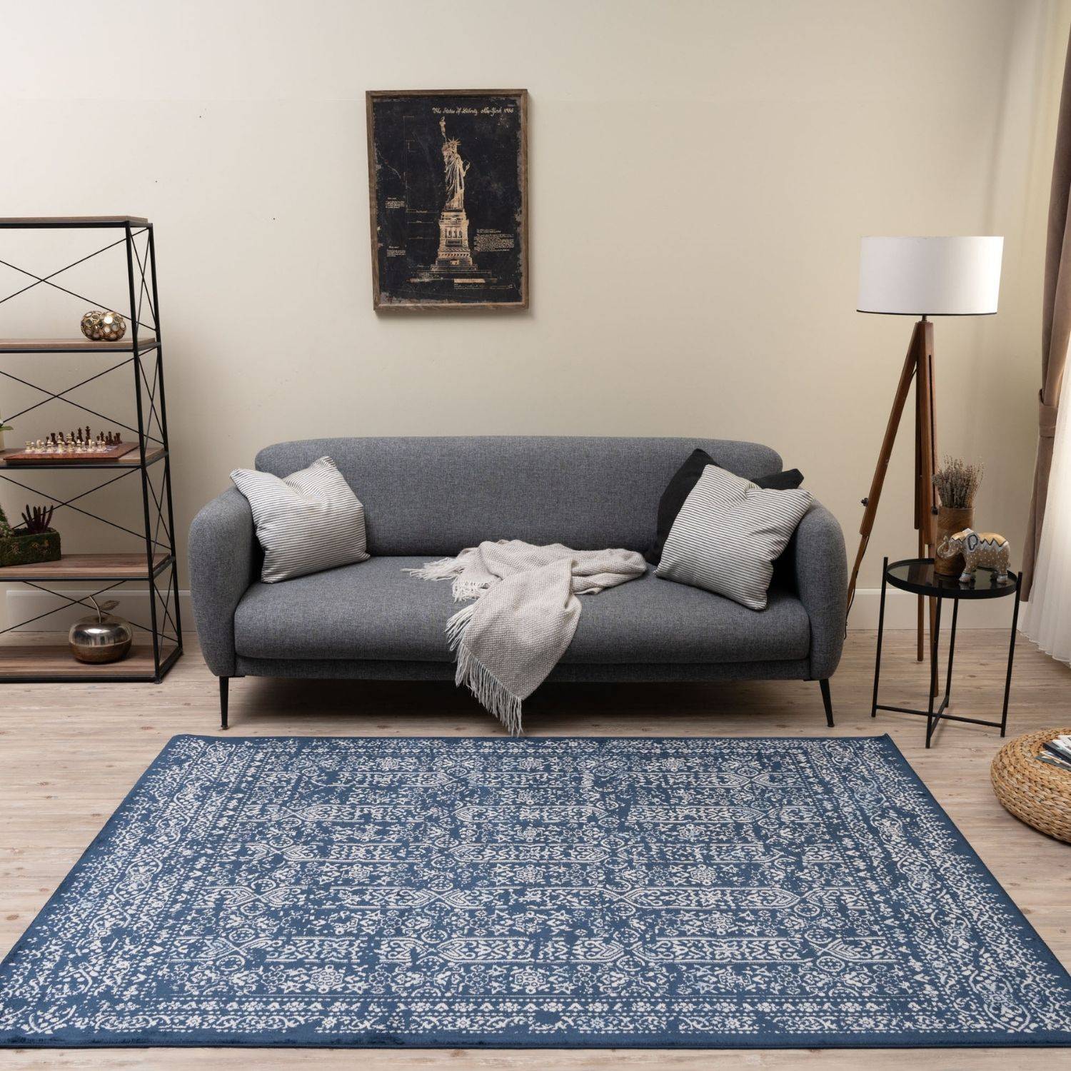 Montana Blue Rug | 3716Bl - PN Home