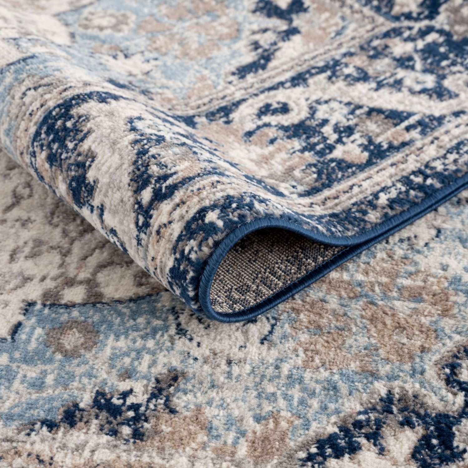 Montana Oriental Blue Rug | 3922N - PN Home